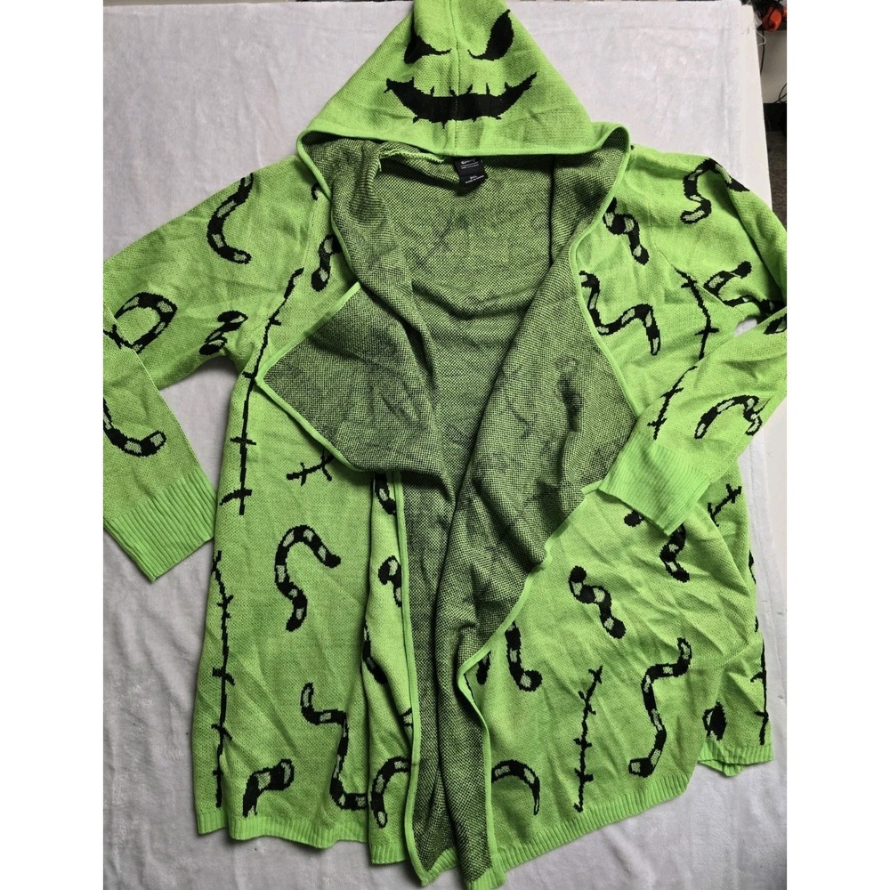 Hot Topic X Disney Oogie Boogie Nightmare Before Christmas Cardigan Sweater 3XL